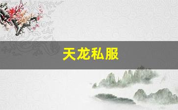 天龙私服(天龙手游私sf下载) (7)