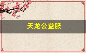 天龙八部2私服：天龙公益服(天龙公益吧) (4)